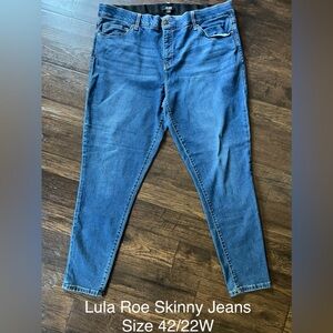 LulaRoe Skinny Jeans Size 42/22W